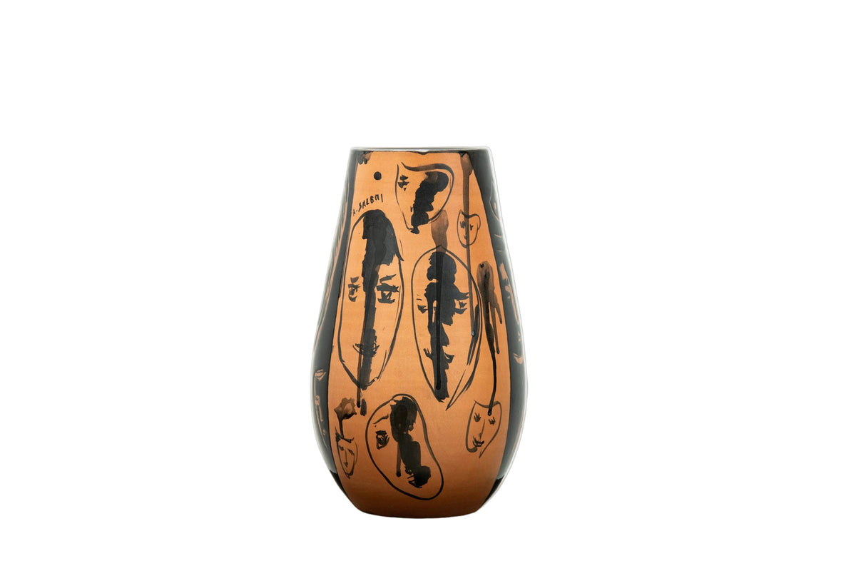 Vaso 031 - Le maschere-  h Cm 40