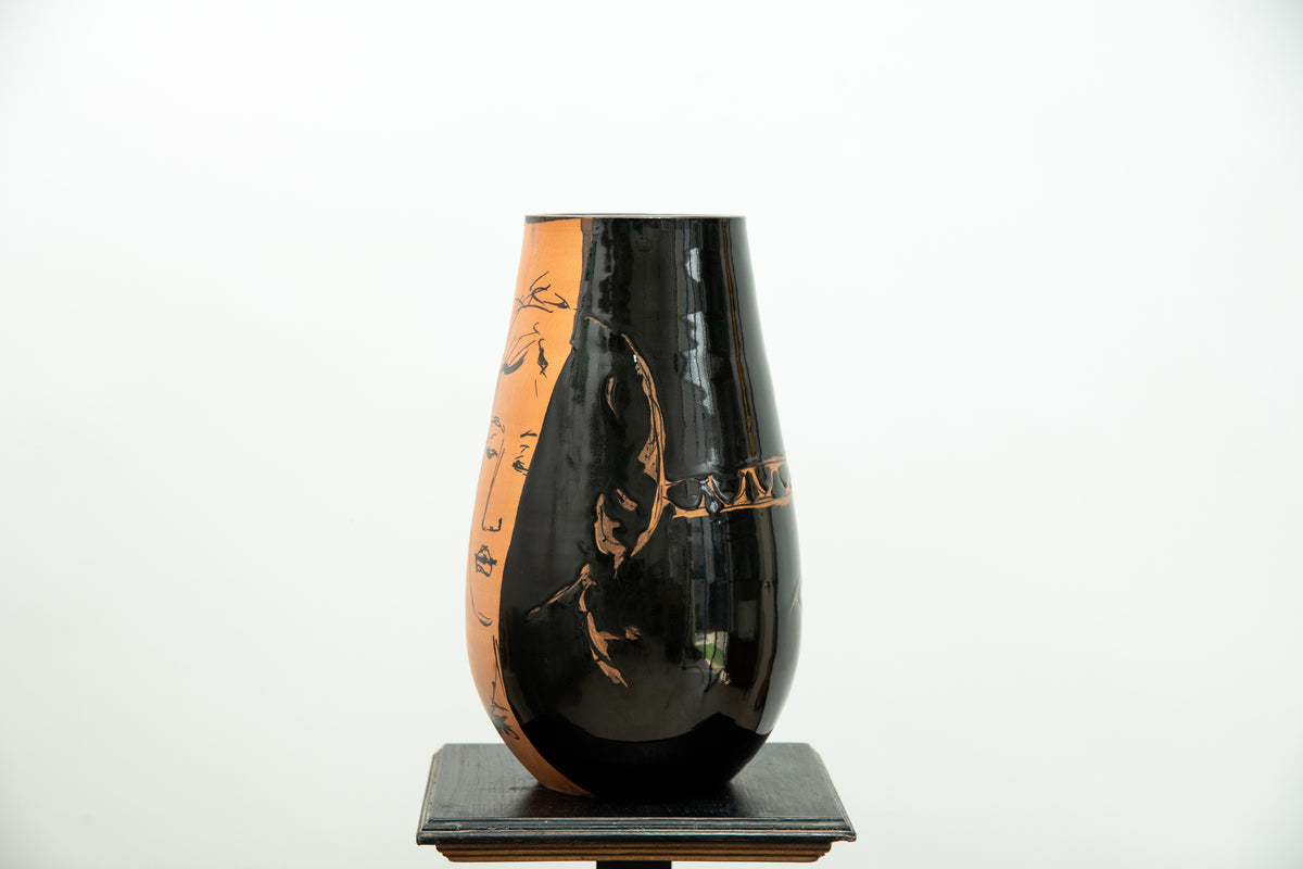 Vaso 035 - Cercandoti nella notte - h Cm 38