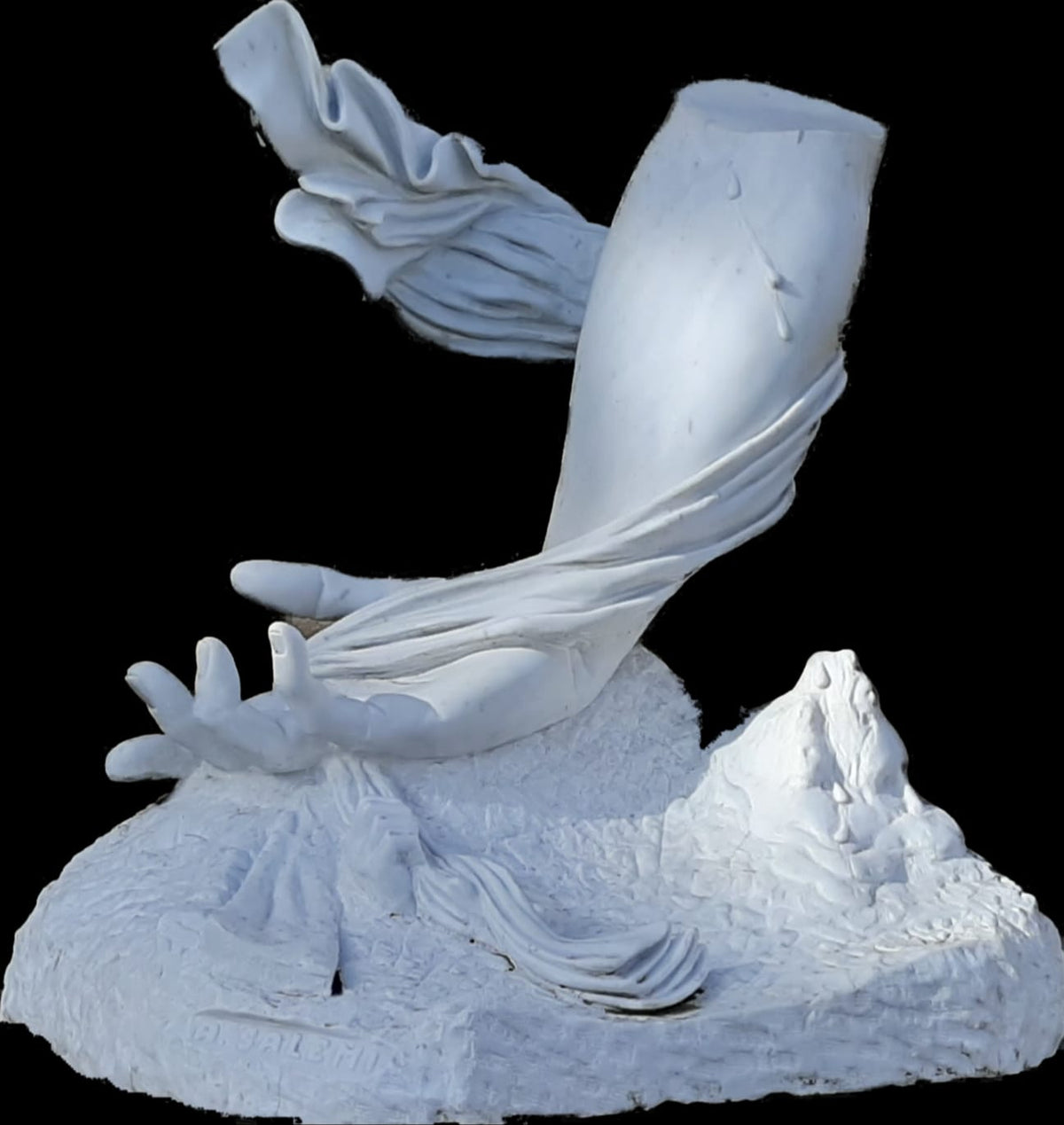 Monumento al donatore e Sgarbi amore a prima vista