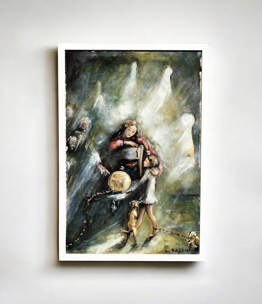 0003 Il denaro e le sue tentazioni - Cm(40x60)