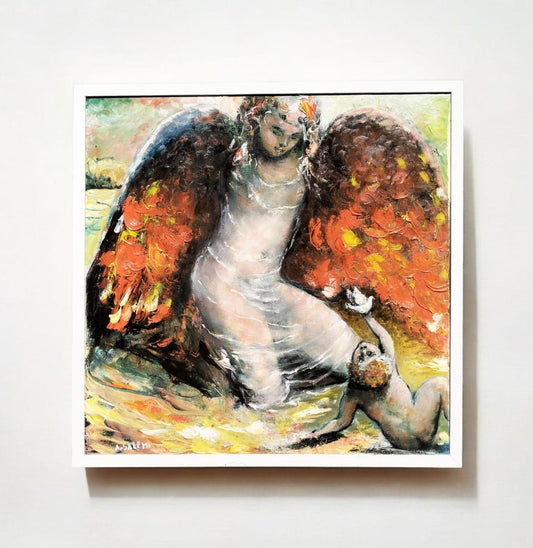 0027- Anch'io sogno di  volare - Cm(60x60)