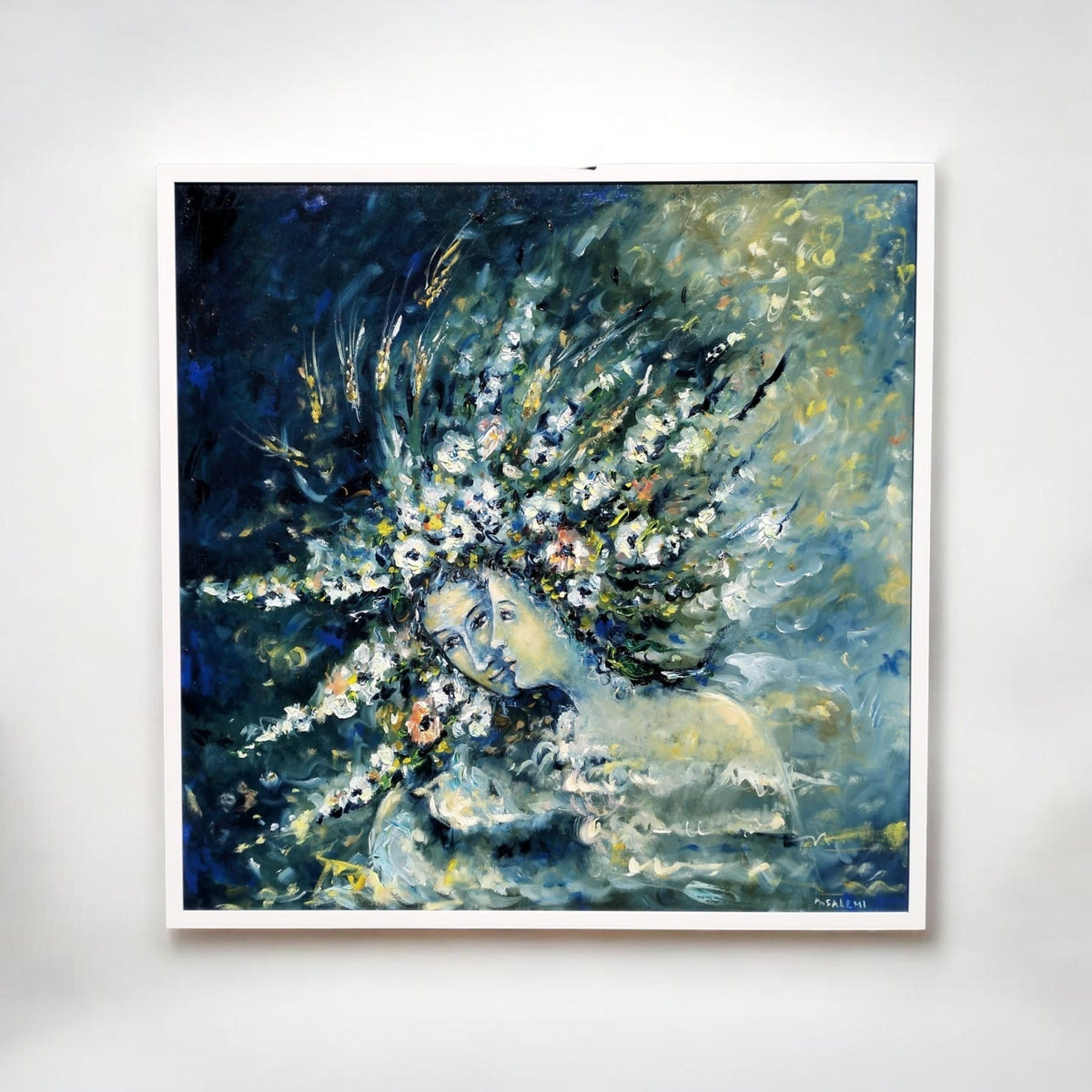 0009 - Fusione d'amore - Cm(100x100)