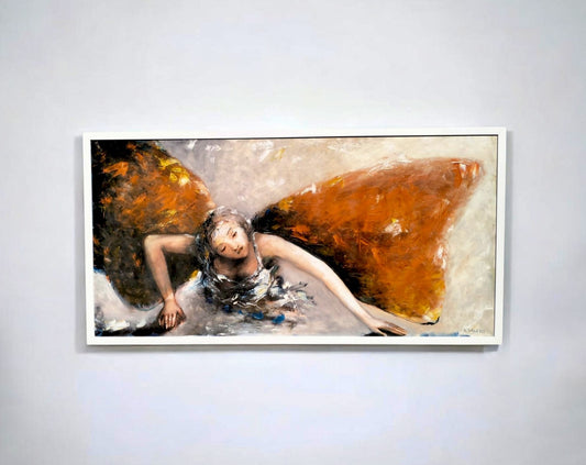 0014 - La farfalla ferita - cm(120x60)