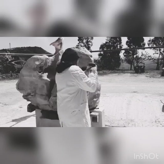 Video di una realizzazione in pietra arenaria